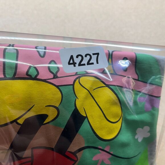 Mickey‎ Mouse Shirt Girls Large Oversized Short-sleeve Disney Flower Power Tee - Picture 8 of 9